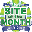 Bingo Site Of The Month - July 2012